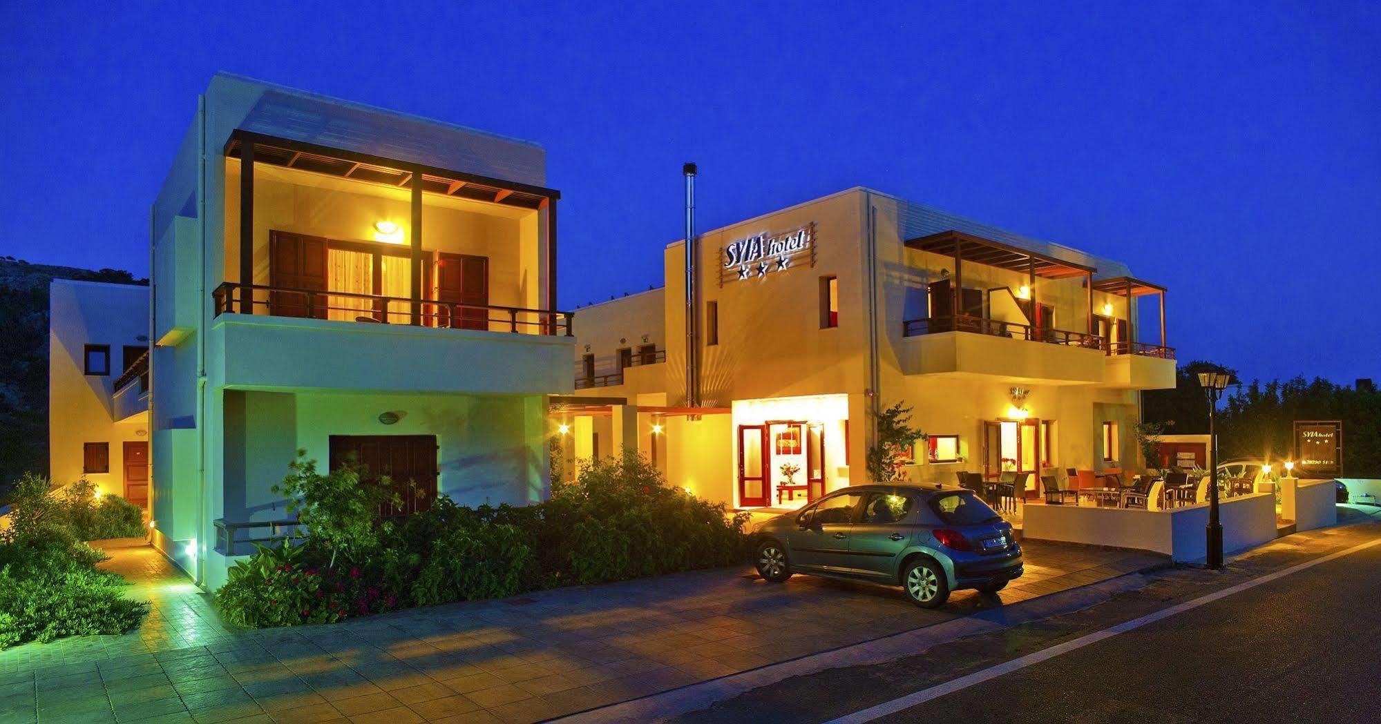 Syia Hotel Sougia Exterior photo